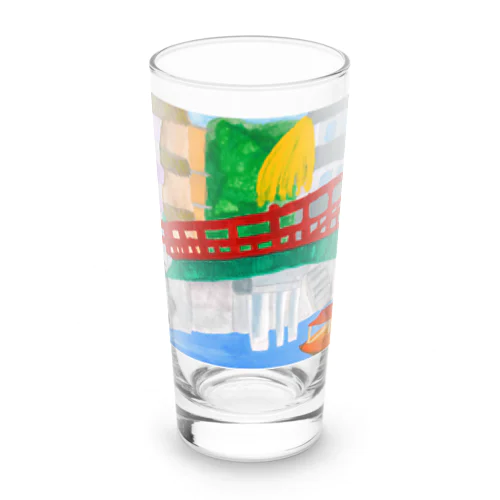 宇治風景画グラス Long Sized Water Glass