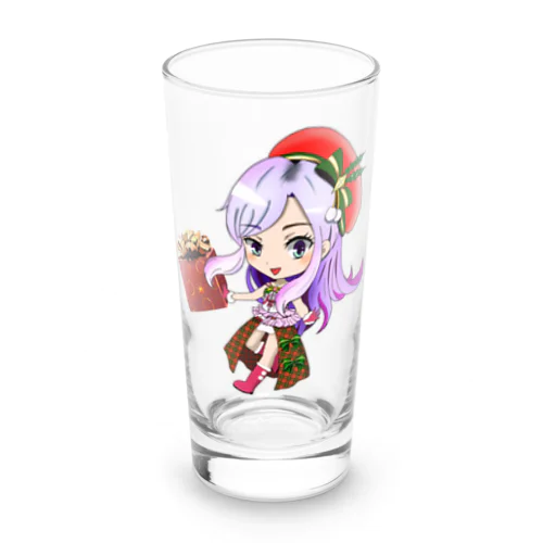 ママみんサンタ Long Sized Water Glass