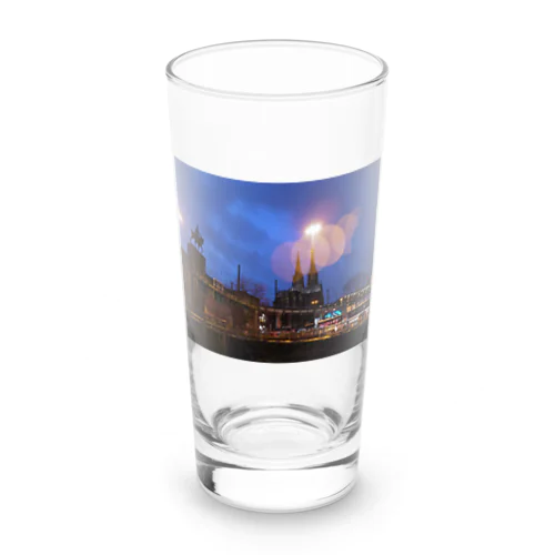 ケルンの夜景に惚れる Long Sized Water Glass