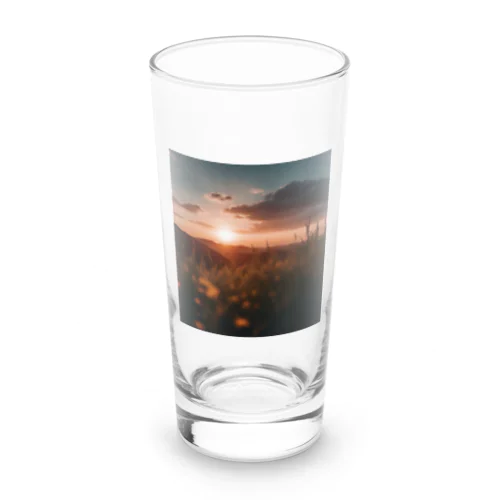 夕暮れ時の景色 Long Sized Water Glass