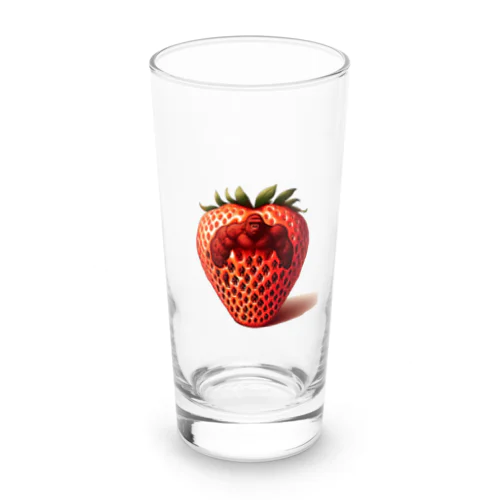 The Mighty Gorilla Strawberry  Long Sized Water Glass