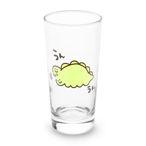 もちもちサウルス(うんうん) Long Sized Water Glass