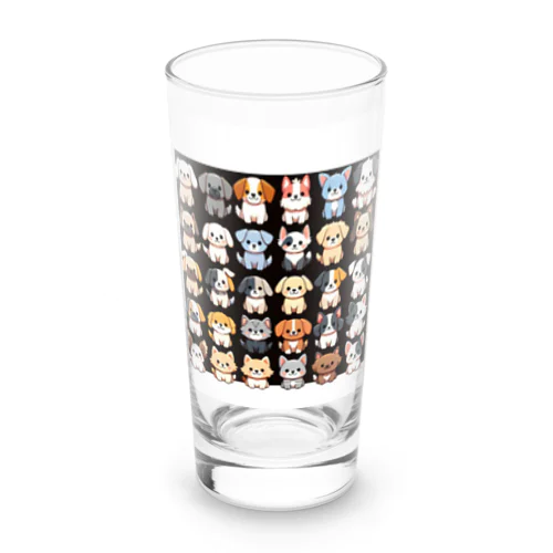 イッヌ大集合 Long Sized Water Glass