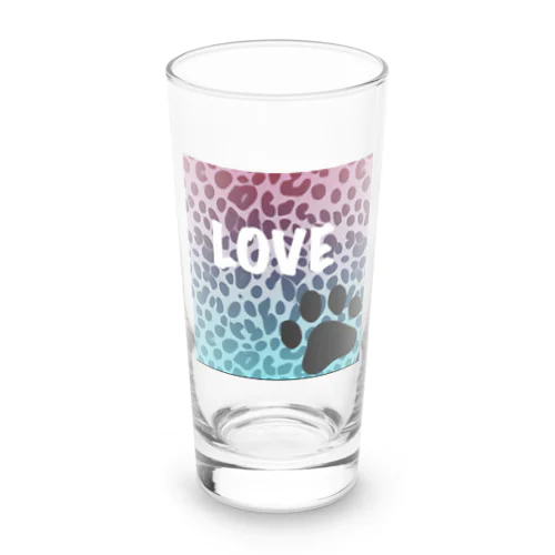 豹柄LOVE🐾シリーズ Long Sized Water Glass