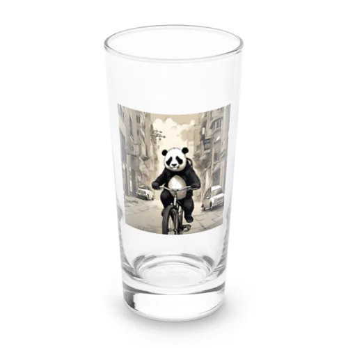 sonson自転車ぱんだ Long Sized Water Glass