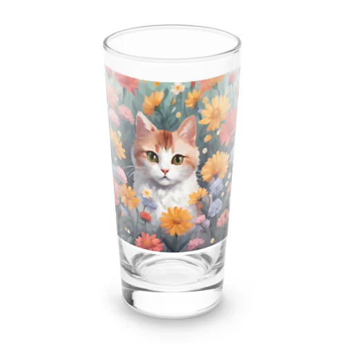 ロココFLOWERキャットコスモス Long Sized Water Glass