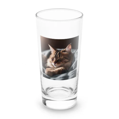 寝ている猫 Long Sized Water Glass