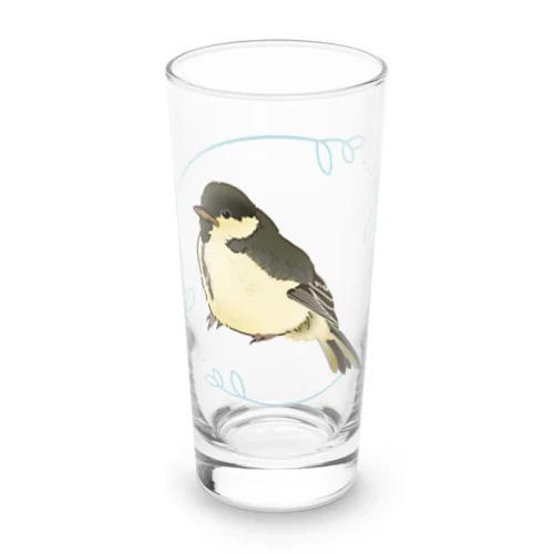 シジュウカラのヒナちゃん Long Sized Water Glass