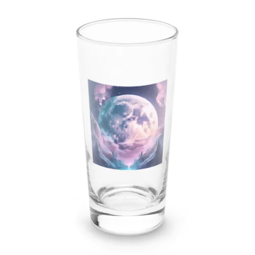 夜の満月　輝き Long Sized Water Glass