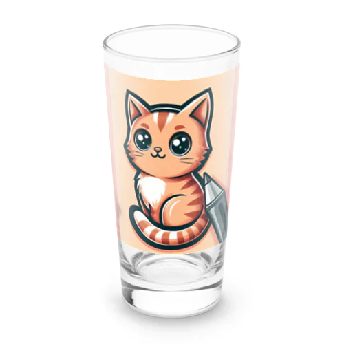 ねこニコばん Long Sized Water Glass