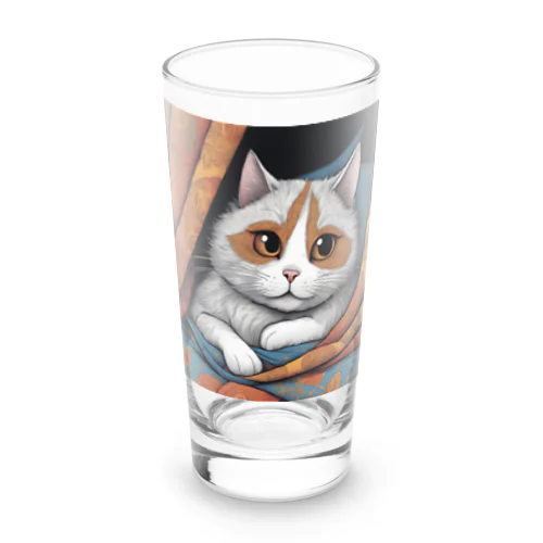 たぬき猫 Long Sized Water Glass