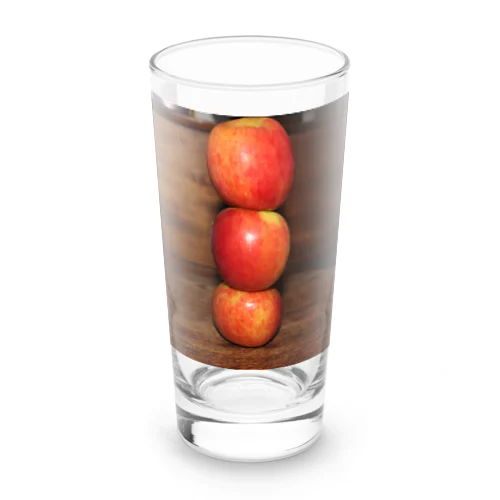 リンゴ３酸さん Long Sized Water Glass