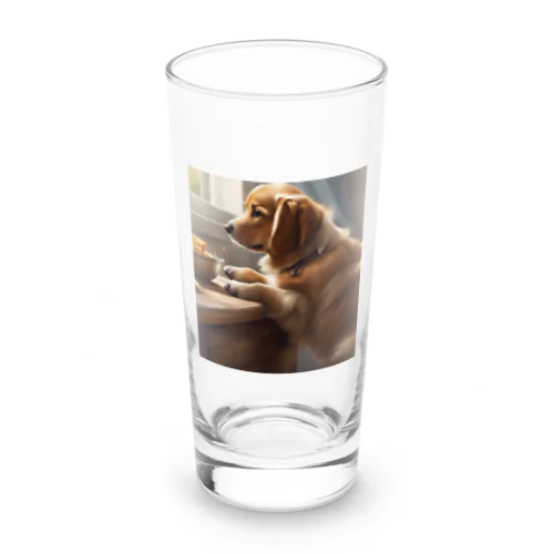 帰りを待つ犬 Long Sized Water Glass