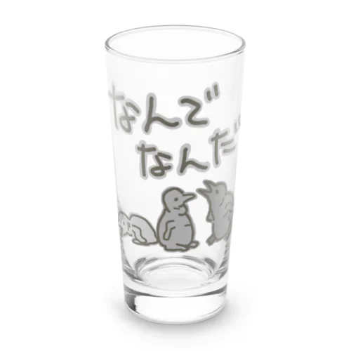 なんでなん【オウサマペンギン生まれたて】 Long Sized Water Glass