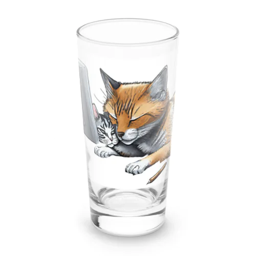 犬と猫 Long Sized Water Glass