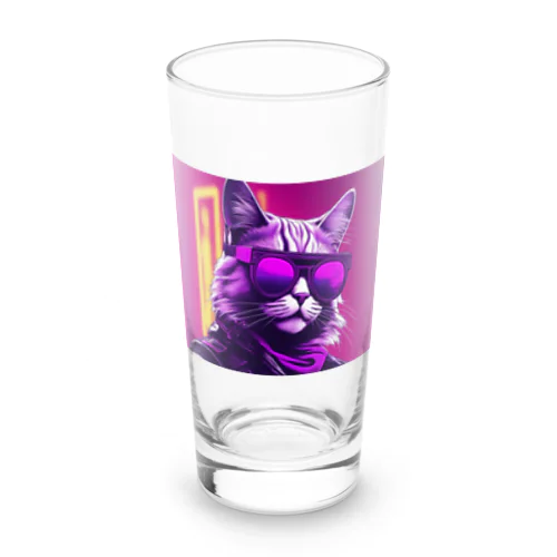 ハードボイルドねこ Long Sized Water Glass