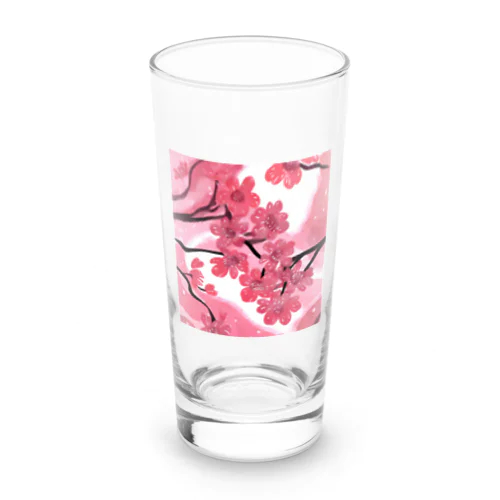 2024年サクラサク（B） Long Sized Water Glass