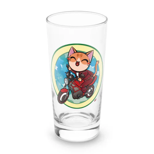 にゃんこライダー Long Sized Water Glass