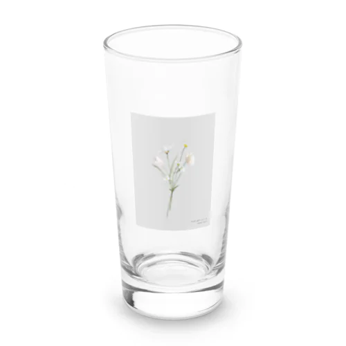 💐 Hanataba . grayish pale color . Long Sized Water Glass