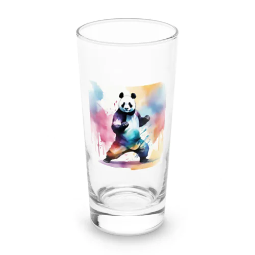 強そうなパンダさん Long Sized Water Glass