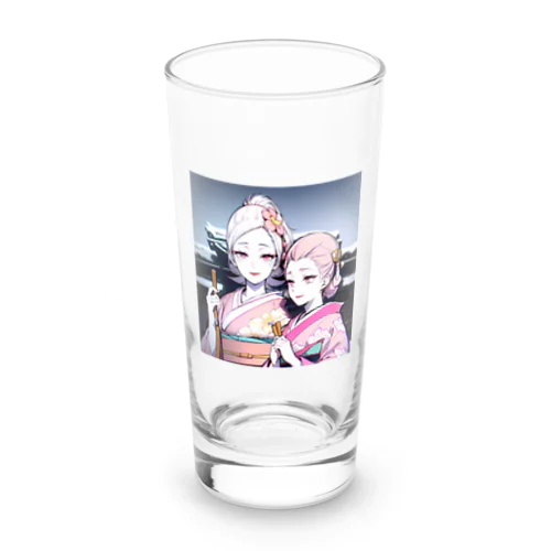 白く透き通る肌の娘達 Long Sized Water Glass