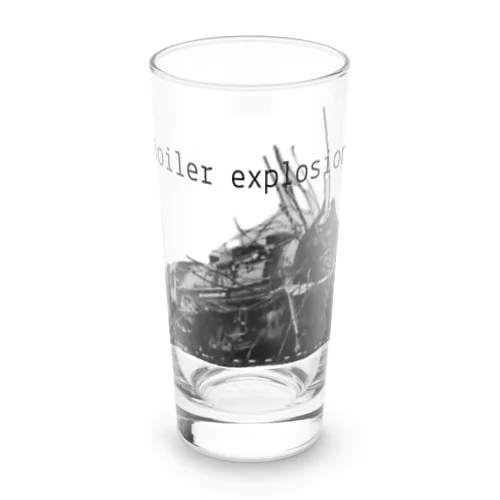 "Boiler explosion"  Long Sized Water Glass