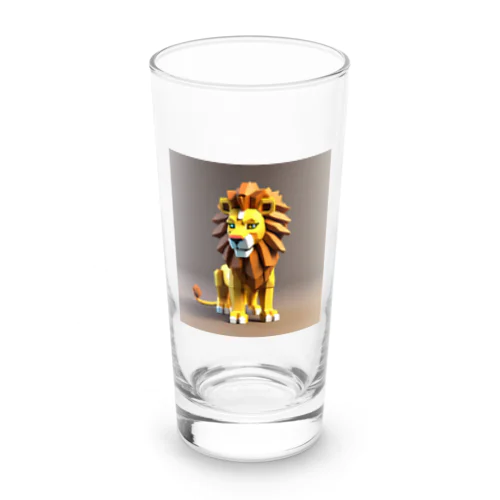 かっこいいライオンくん Long Sized Water Glass