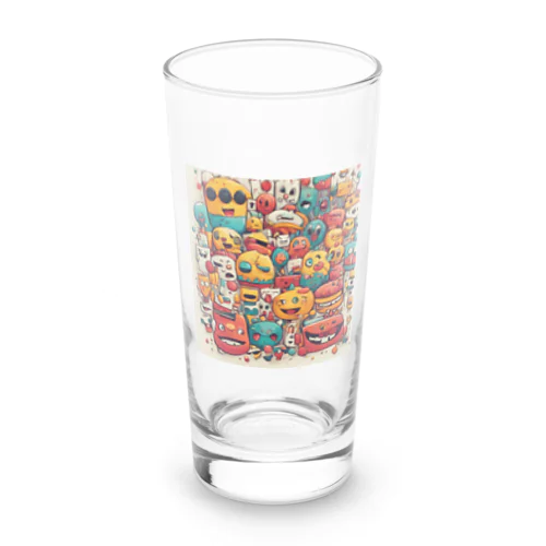 ハッピー Long Sized Water Glass