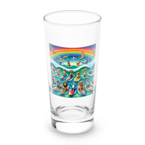 賑やかサーフィン🏝️ Long Sized Water Glass