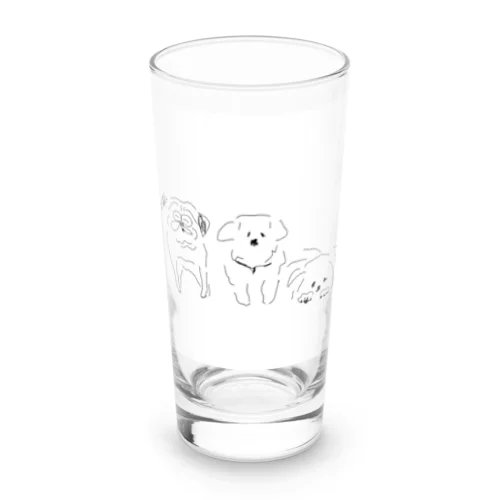 ヤオマサ看板犬 Long Sized Water Glass