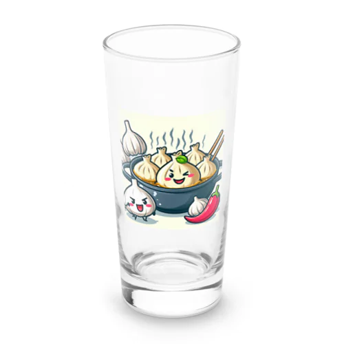 威嚇するにんにく Long Sized Water Glass