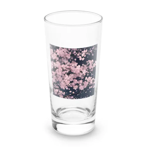 夜桜 ロンググラス