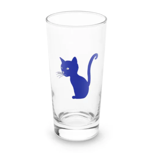 シルエットにゃん🐱 Long Sized Water Glass