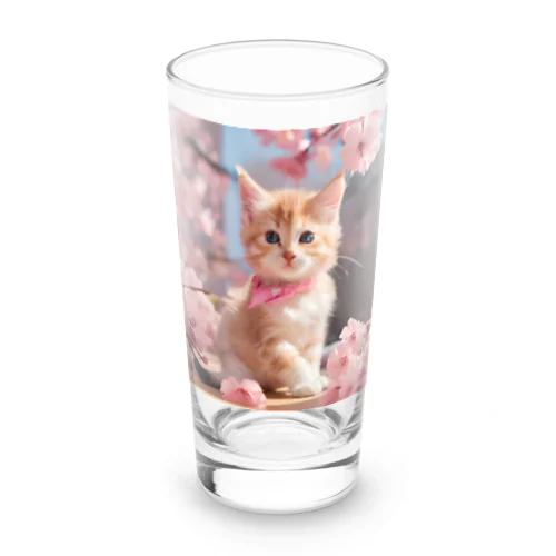 子猫グッズ Long Sized Water Glass