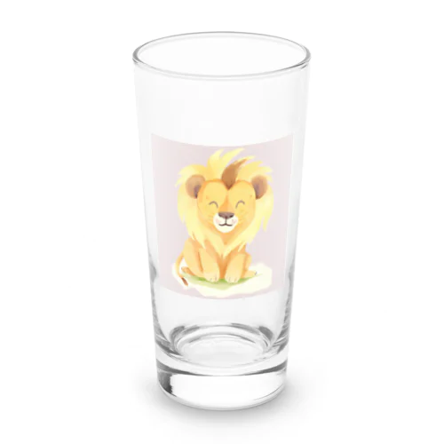 にっこりライオン Long Sized Water Glass