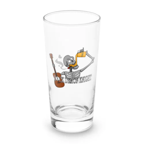 drunk skull Long Sized Water Glass