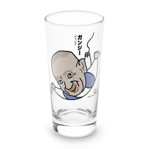 だじゃれ偉人シリーズ「ガンジー」 Long Sized Water Glass