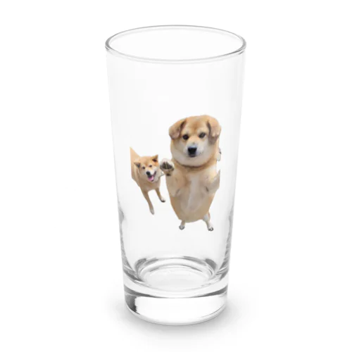 ワンワンズ(イチとモコ) Long Sized Water Glass