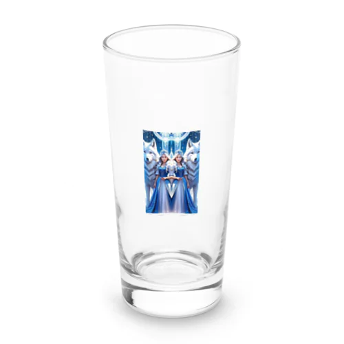 双子姉妹ウルフ Long Sized Water Glass