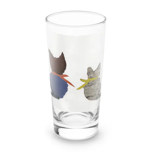 ねこの佇まい Long Sized Water Glass