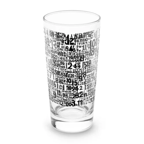 数字アート Long Sized Water Glass