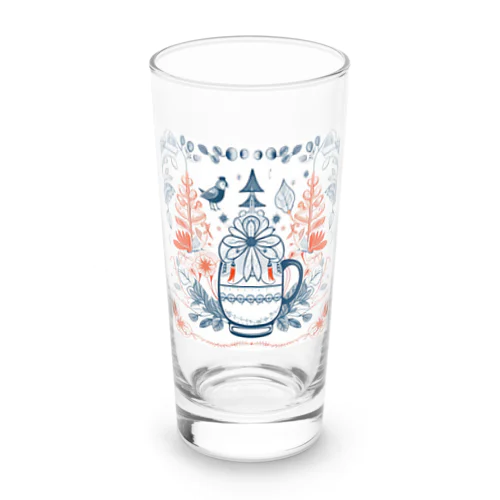 花の詩カップ(The Flower Poetry Cup) Long Sized Water Glass