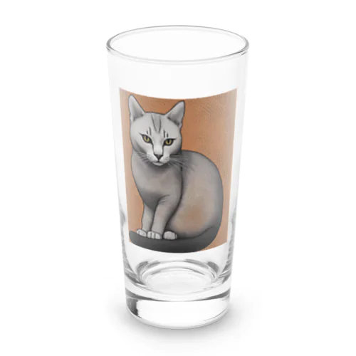 hairless cat 001 Long Sized Water Glass