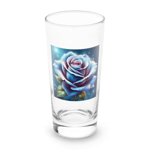 ＢＬＵＥ　ＲＯＳＥ Long Sized Water Glass