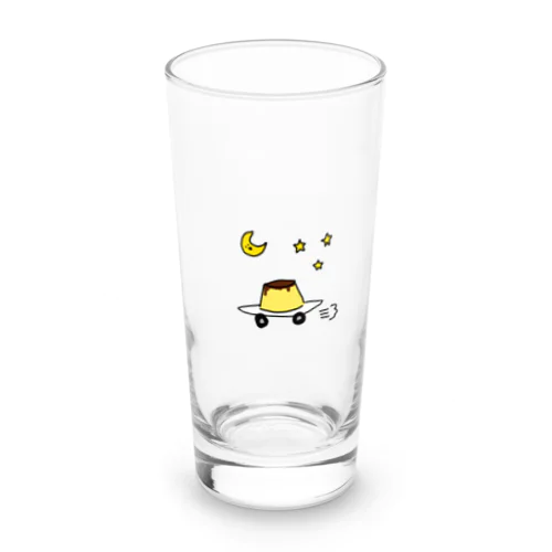 月夜に駆けるプリン Long Sized Water Glass