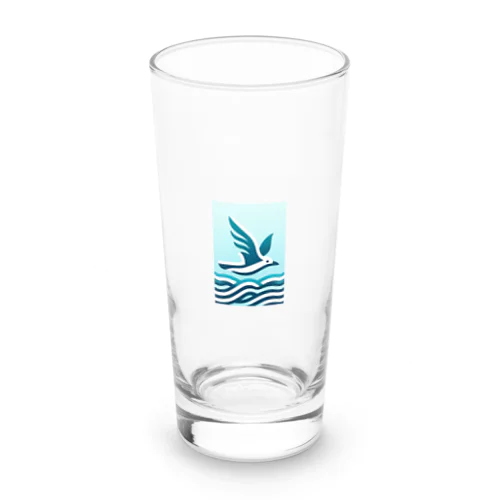 海とカモメ Long Sized Water Glass