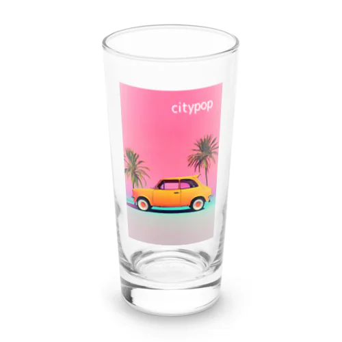 80s CityPop No.19 Long Sized Water Glass