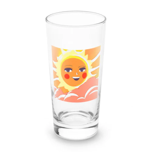 太陽のように明るく元気よく Long Sized Water Glass