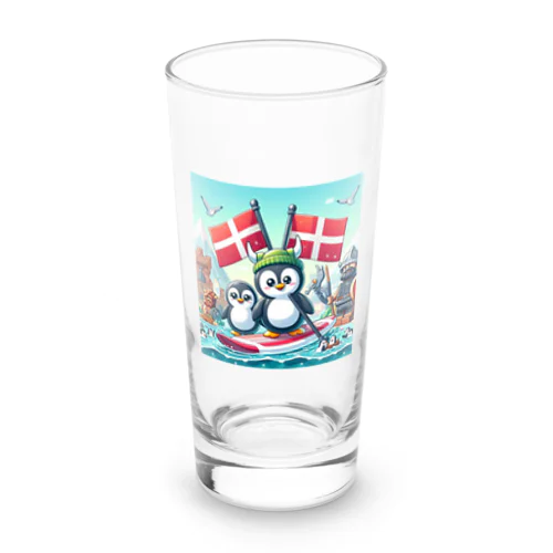 旅するペンギン　デンマークでSUP！ Long Sized Water Glass