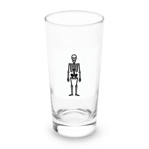 オシャレなガイコツ Long Sized Water Glass